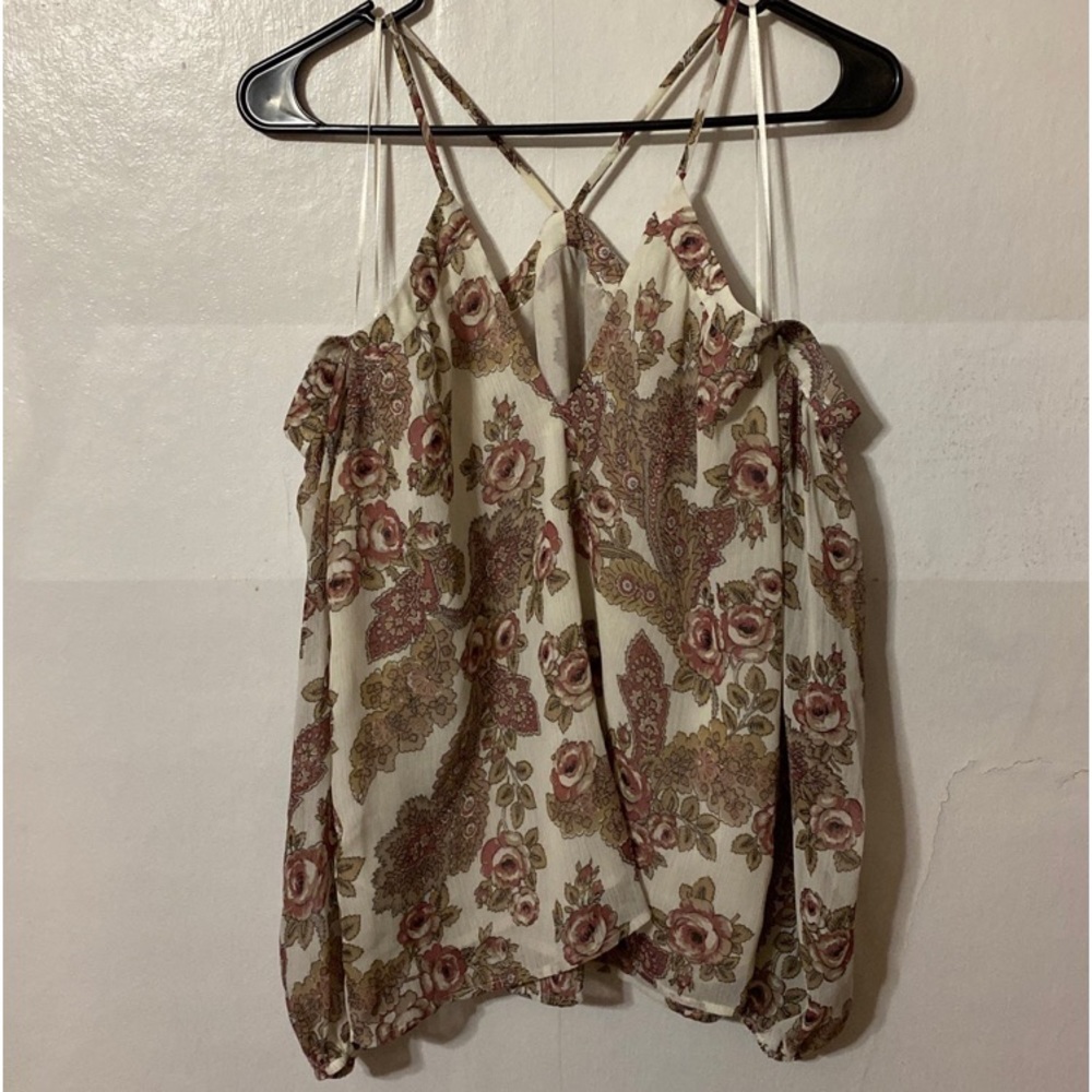 Floral Off The Shoulder Top